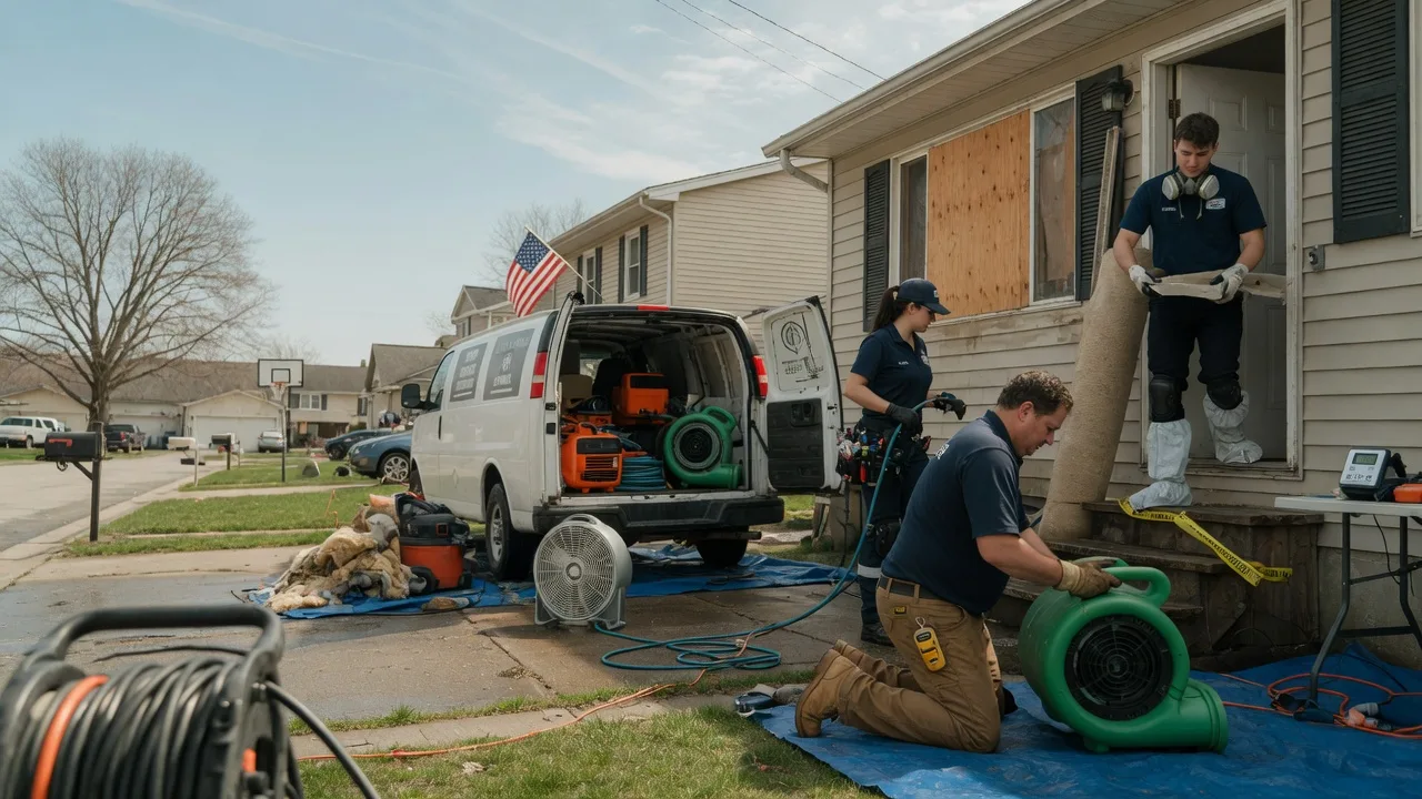 Water Damage Restoration in Horton, KS near me